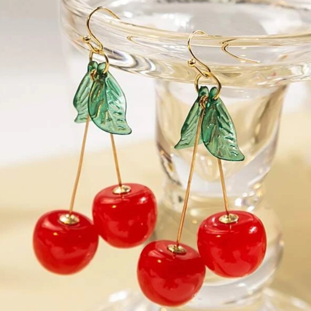 Cherry Dangle Earrings
